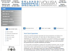 Tablet Screenshot of midfloridarootcanals.com